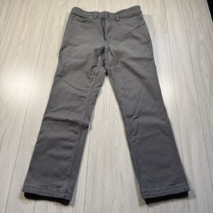 Duluth Flex Fire Hose Pants Men’s 32x30 (fits 31x28) Gray Slim Fit Stretch
